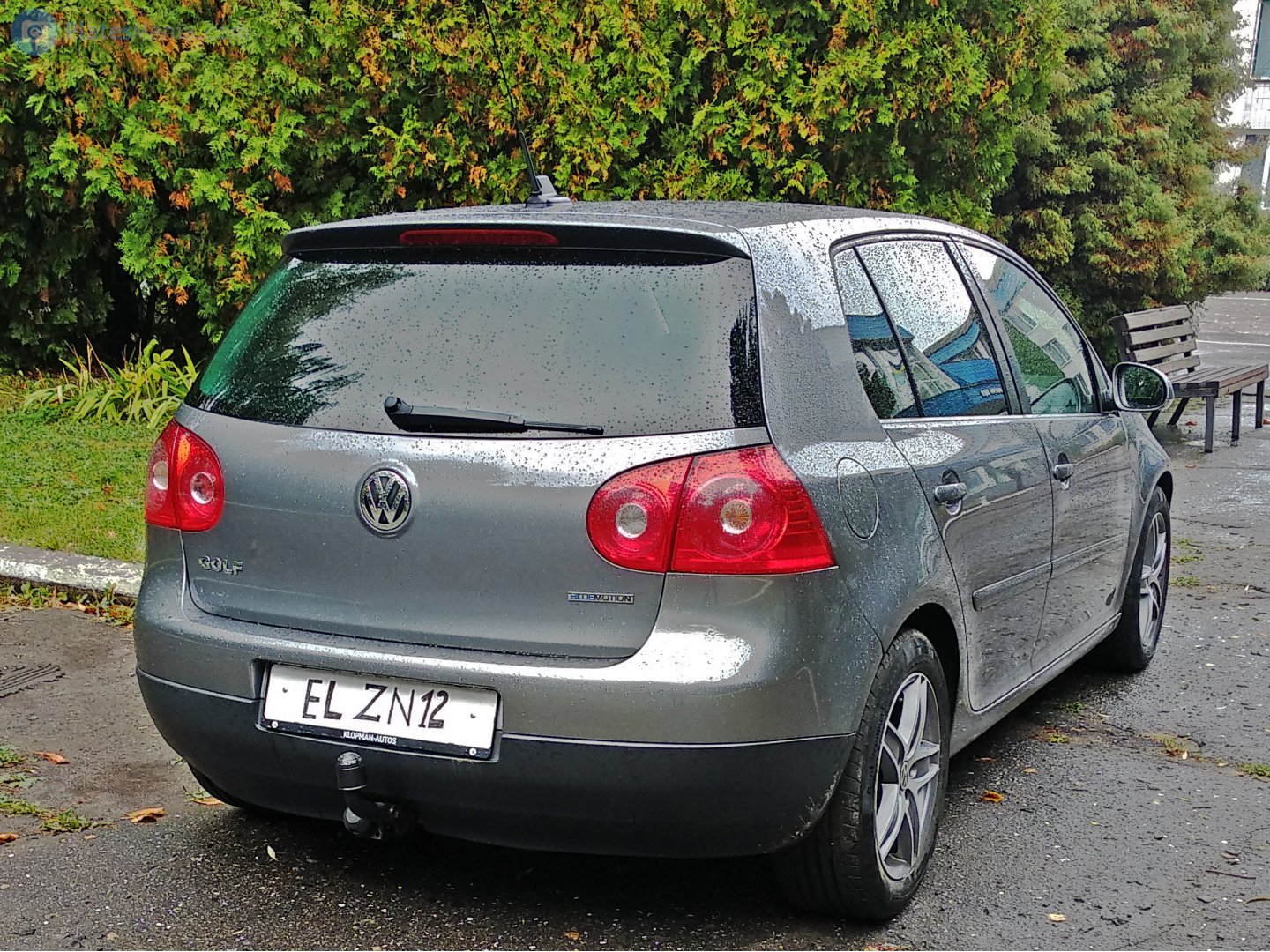 EL ZN 12, Volkswagen Golf 5th gen 5-door Hatch (1K1), 2003–2008