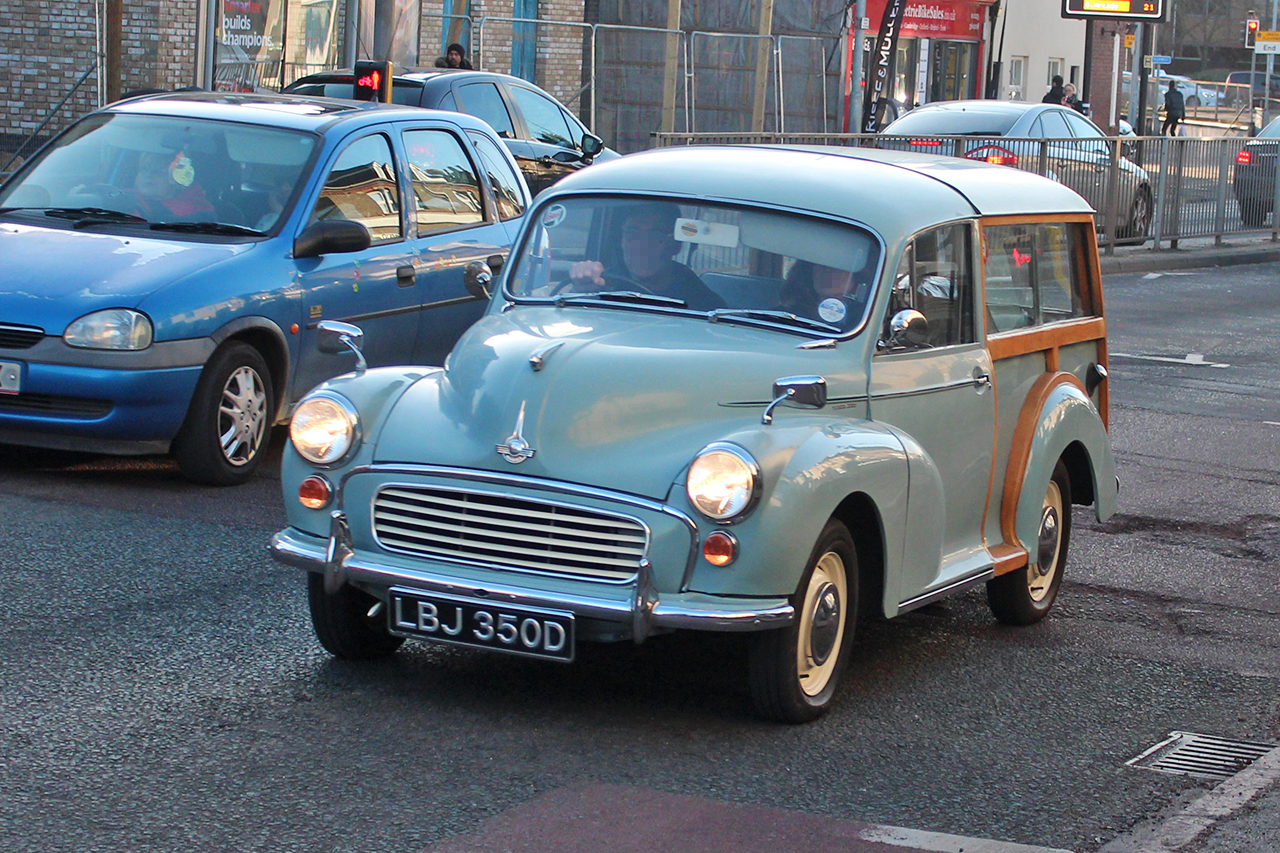 LBJ350D, Morris Minor Van and pick-up, 1953–1973
