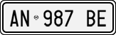 License plate of Italy, Cars (1994 year series)