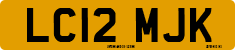 License plate of the United Kingdom, 2001 year system