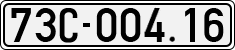 License plate of Vietnam, Cars