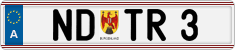 License plate of Austria, Vanity Plates