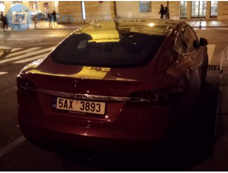 5AX 3893, Tesla Model S