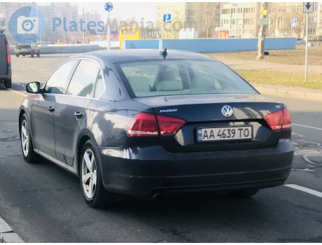 AA 4639 TO, Volkswagen Passat