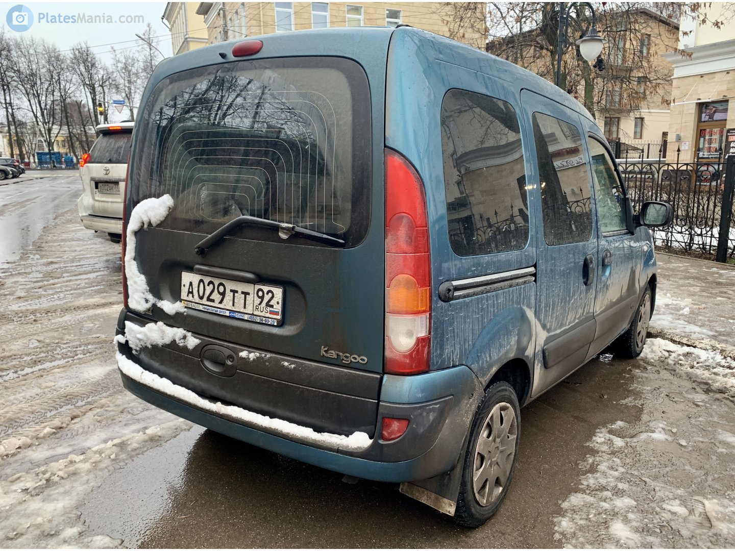 а 029 тт 92, Renault Kangoo 1st gen (F76/K76), facelift, 2003–2008 (–2018 for LATAM-market)