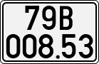 License plate of Vietnam, Cars