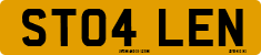 License plate of the United Kingdom, 2001 year system