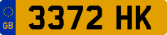 License plate of the United Kingdom, 1932 year system