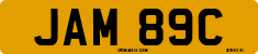 License plate of the United Kingdom, 1963 year system
