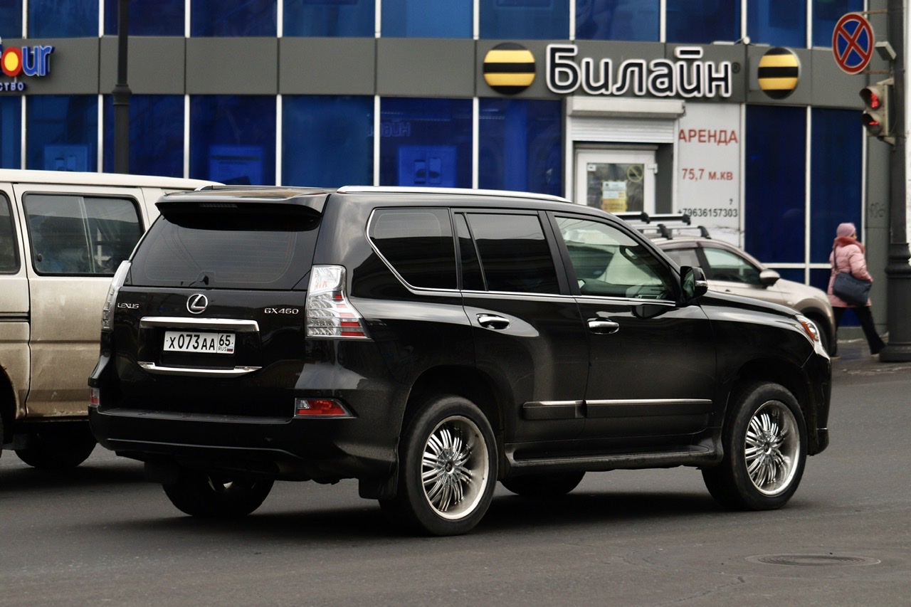 х 073 аа 65, Lexus GX 2nd gen (J150), facelift, 2013–2023