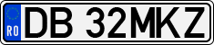 License plate of Romania, Regular plates