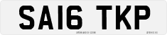 License plate of the United Kingdom, 2001 year system