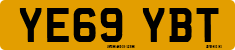 License plate of the United Kingdom, 2001 year system