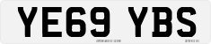License plate of the United Kingdom, 2001 year system