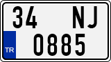 License plate of Turkey, Regular plates