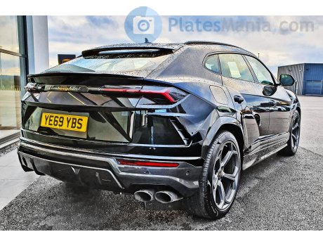 YE69 YBS, Lamborghini Urus