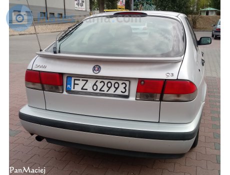FZ 62993, SAAB 9-3