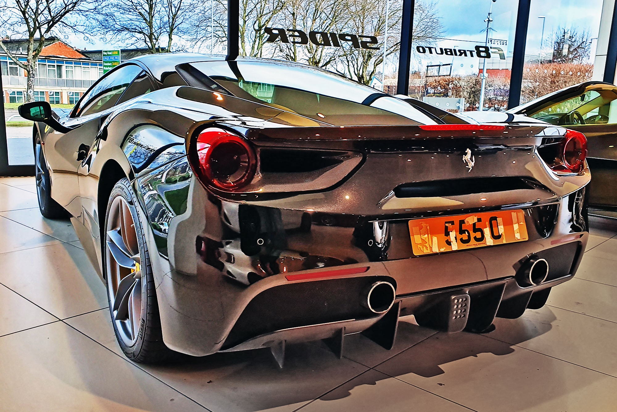 555O, Ferrari 488 1st gen (GTB) Berlinetta (F142M), 2015–2019