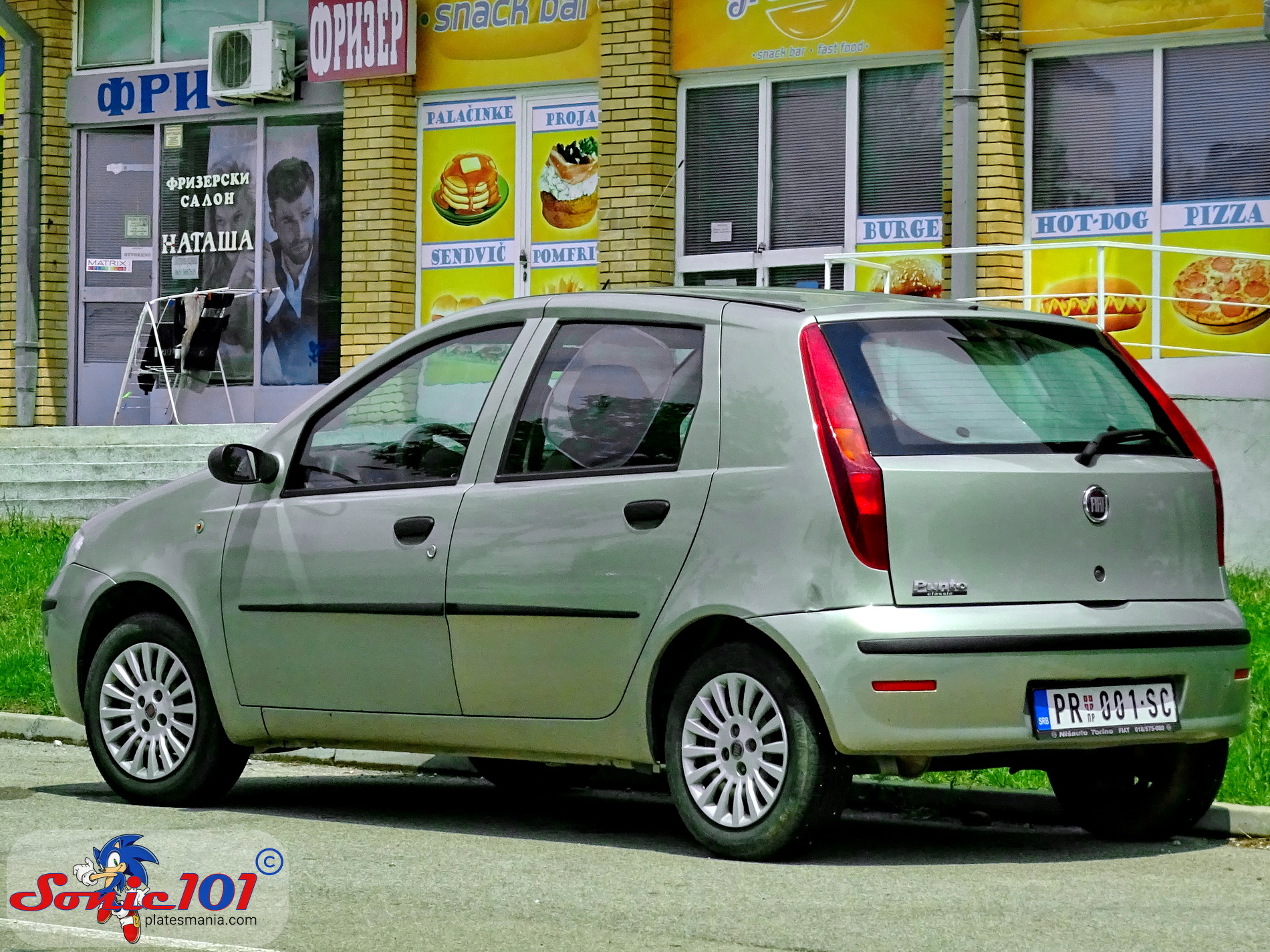 PR 001-SC, FIAT Punto 2nd gen (Classic) 3-door Hatch (188), facelift, 2003–2010
