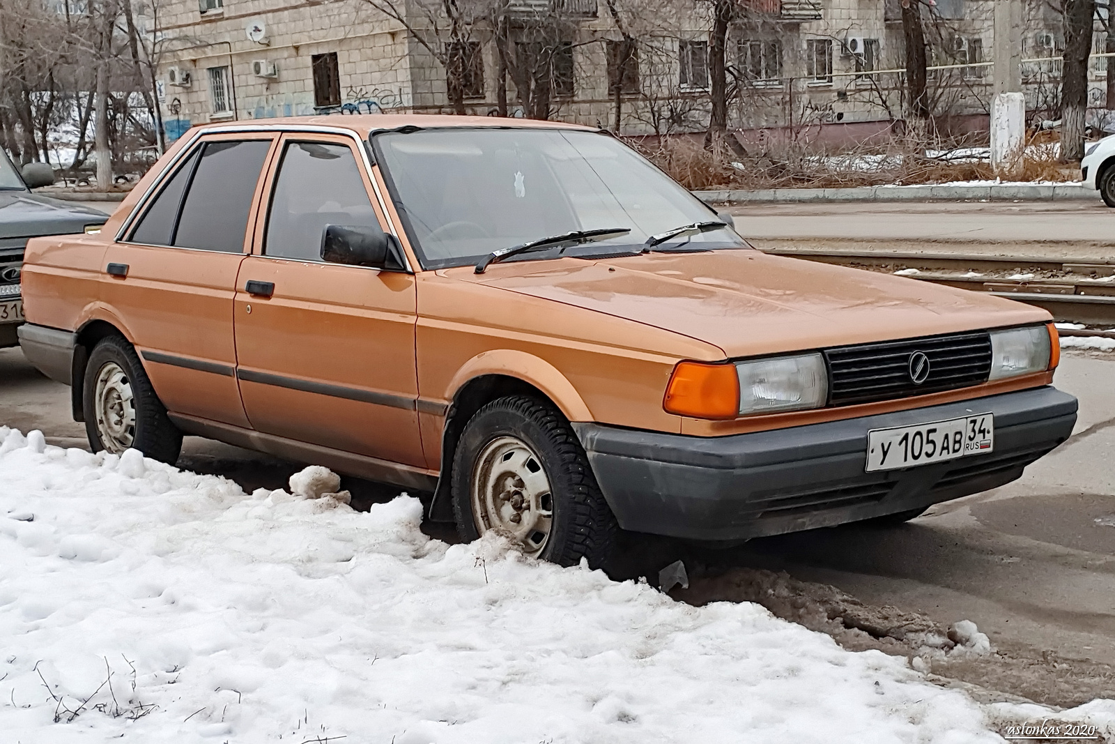 у 105 ав 34, Nissan Sunny 6th gen Sedan (B12), 1985–1990
