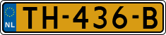 License plate of the Netherlands, Cars