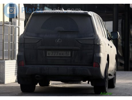 к777кк82, Lexus LX