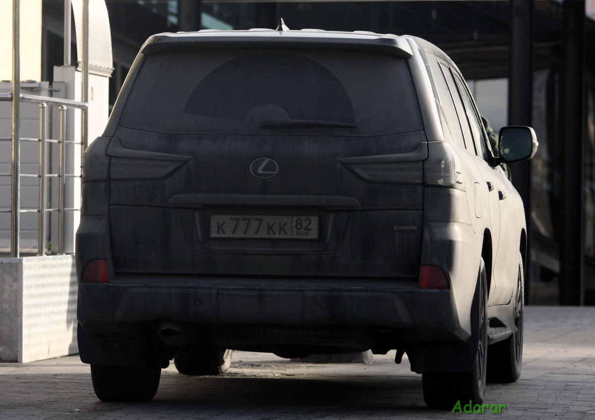 к 777 кк 82, Lexus LX 3rd gen (J200), 2nd facelift, 2015–2021