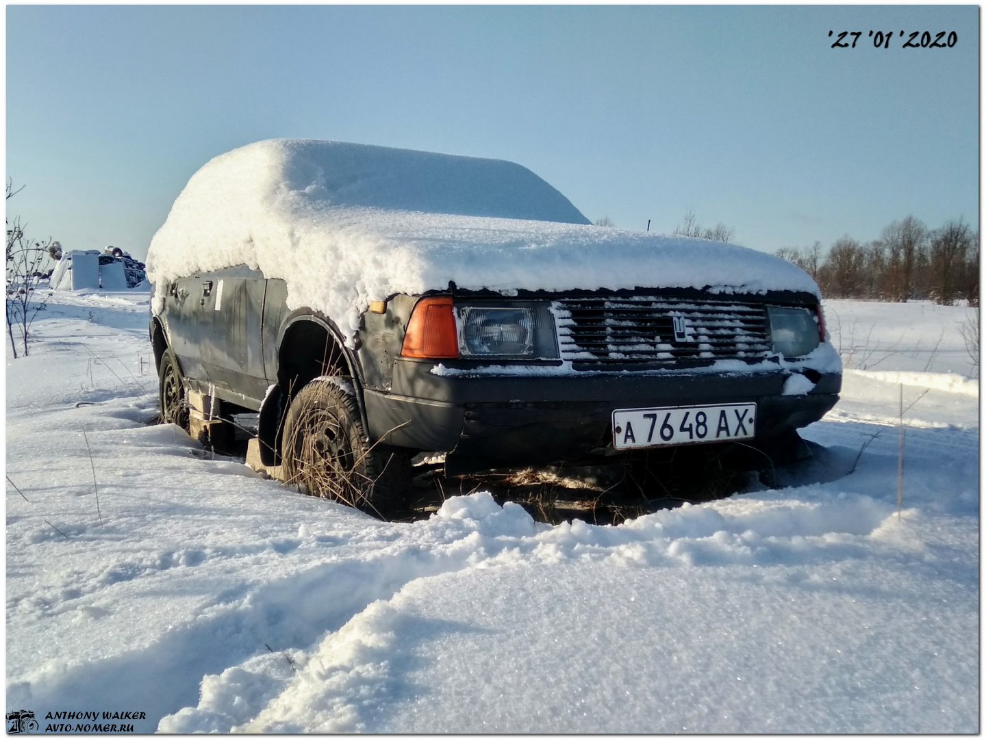 а 7648 АХ, Moskvich (AZLK) 2141 2141, 1986­–1998