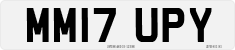 License plate of the United Kingdom, 2001 year system