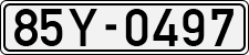 License plate of Vietnam, Cars