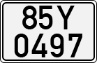 License plate of Vietnam, Cars
