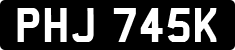 License plate of the United Kingdom, 1963 year system