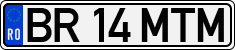 License plate of Romania, Regular plates