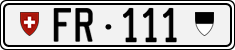 License plate of Switzerland, Cars