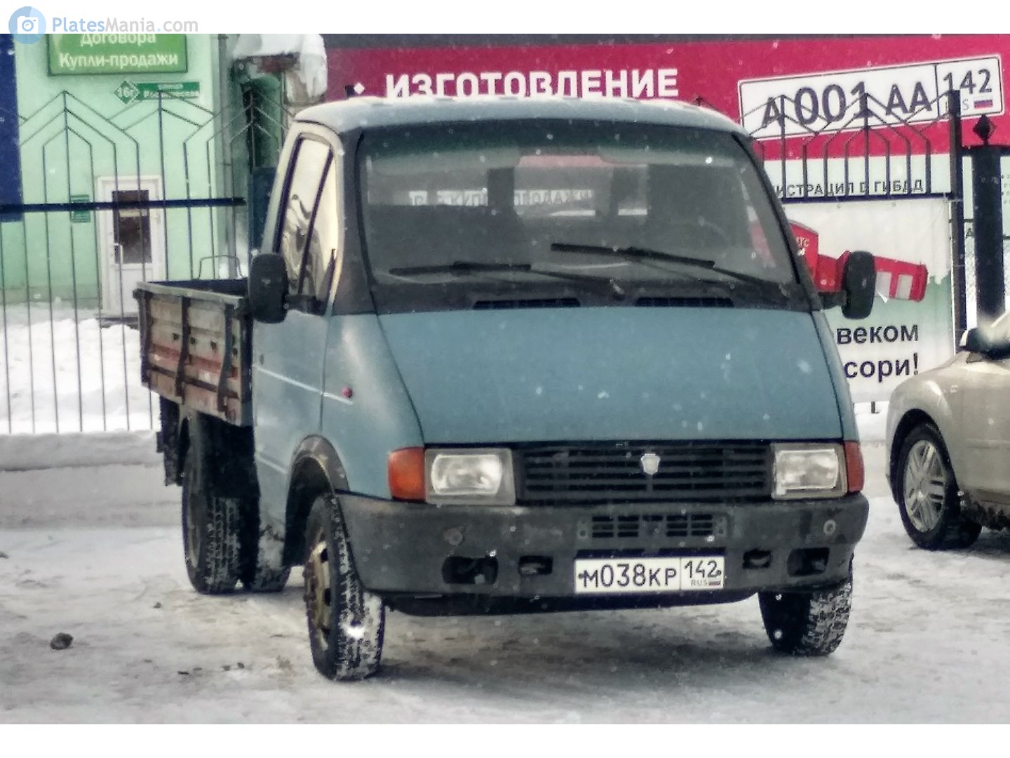 м 038 кр 142, GAZ 3302 ГАЗель 2-3302 Single Cab, facelift, 2003–