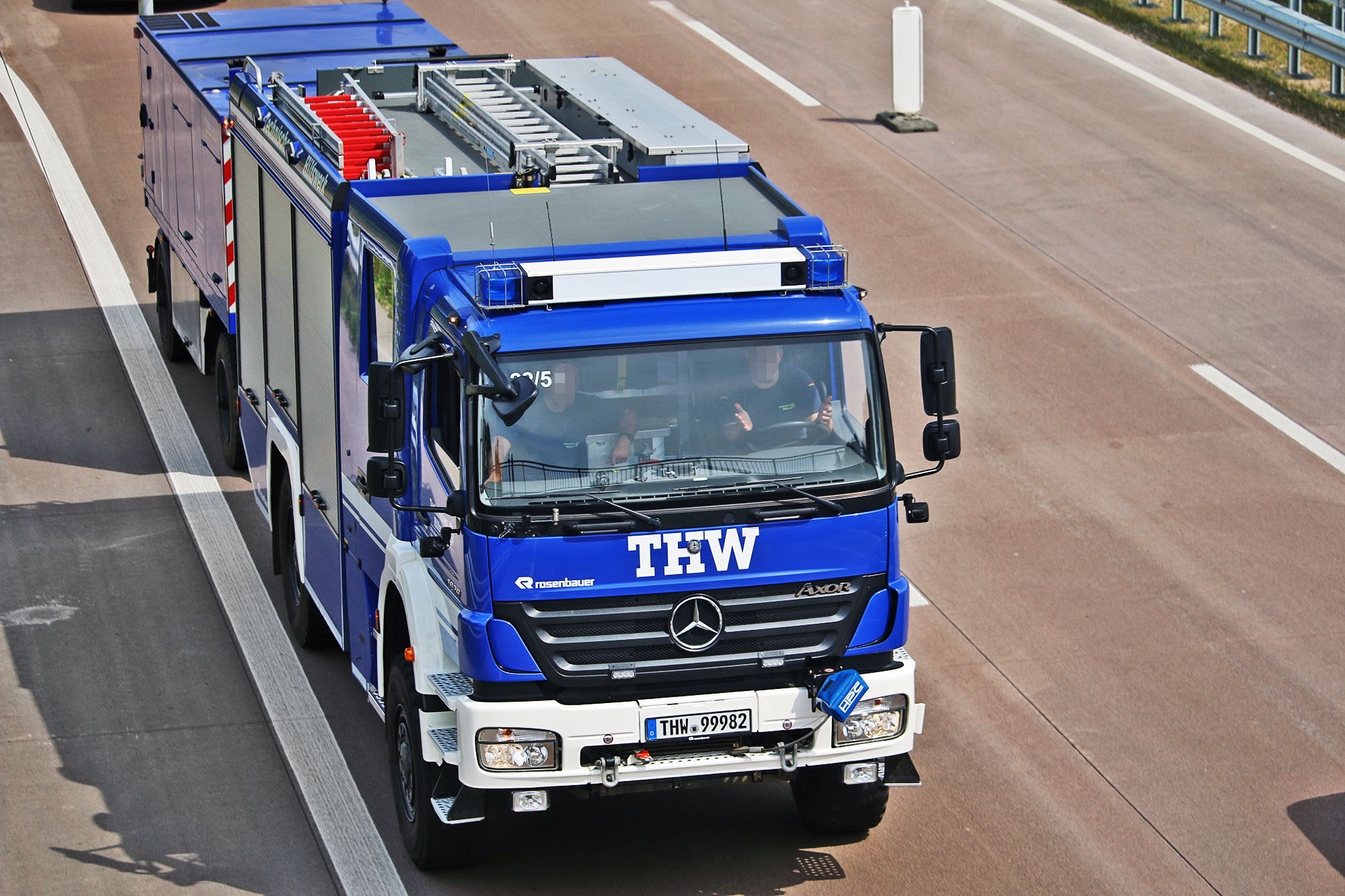 THW 99982, Mercedes-Benz Axor 1st gen, facelift, 2004–2022