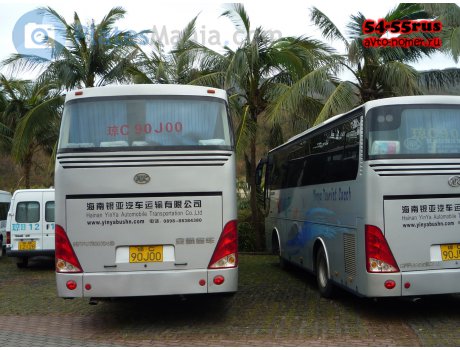 琼C·90J00, Ankai HFF6110