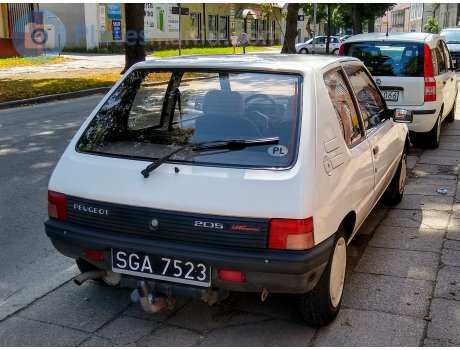 SGA 7523, Peugeot 205