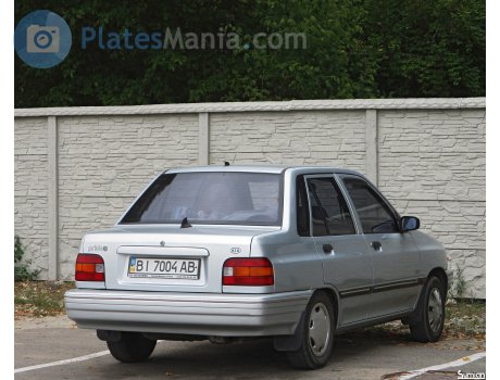 BI 7004 AB, Kia Pride