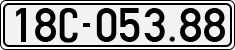 License plate of Vietnam, Cars