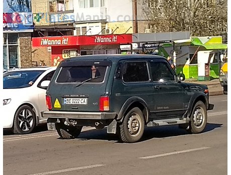BE 0222 CA, Lada (VAZ) 2121 Нива