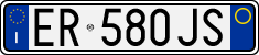 License plate of Italy, Cars (1994 year series)