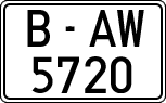 License plates of Spain, 1971 year series