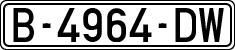 License plates of Spain, 1971 year series
