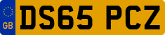 License plate of the United Kingdom, 2001 year system