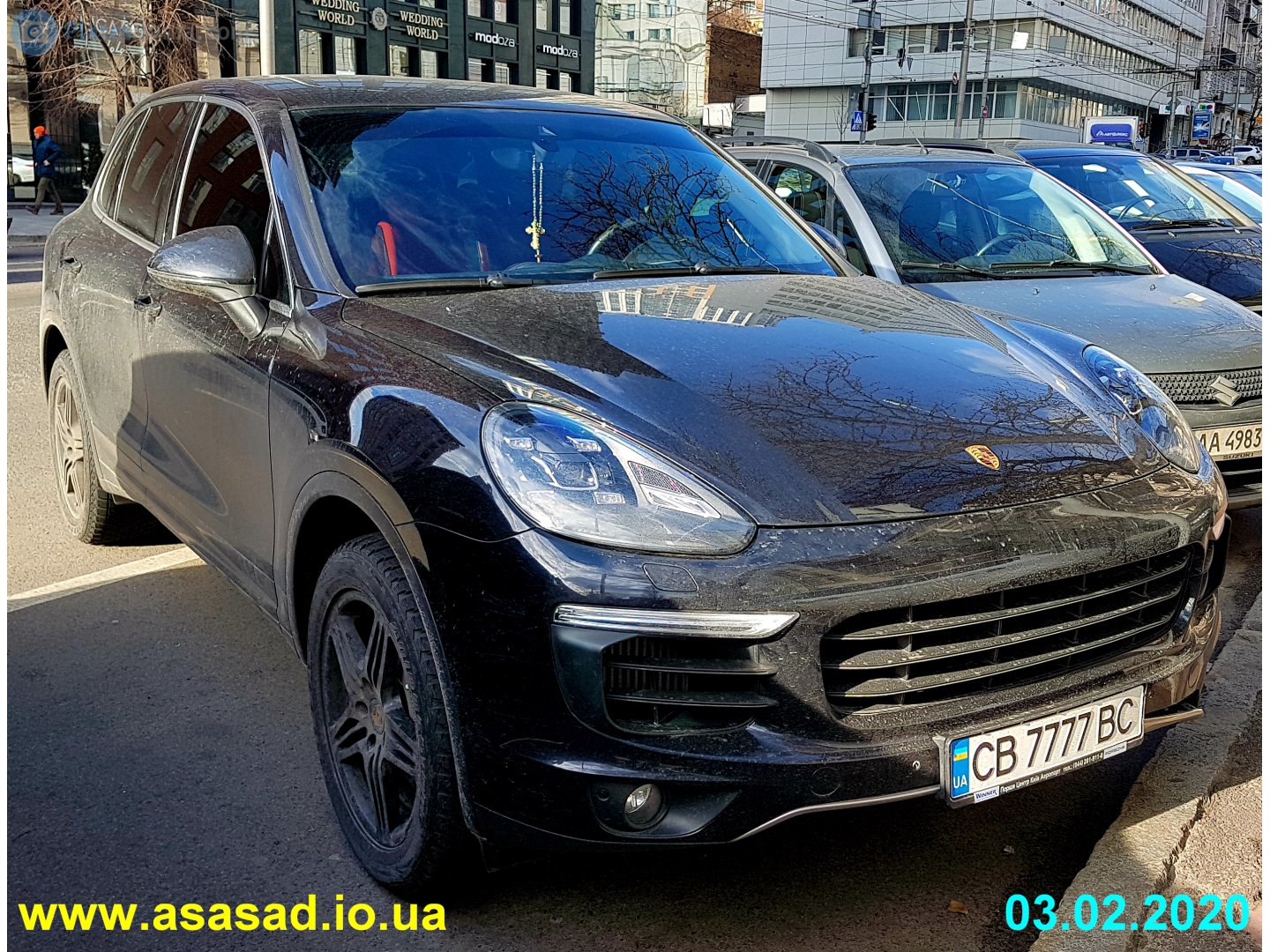 CB 7777 BC, Porsche Cayenne 2nd gen (958; 92A), facelift, 2014–2017