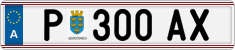 License plate of Austria, Regular plates
