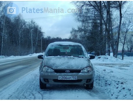 с206нр152, Lada (VAZ) 1118 Kalina