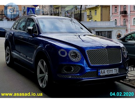 AA 1311 TE, Bentley Bentayga
