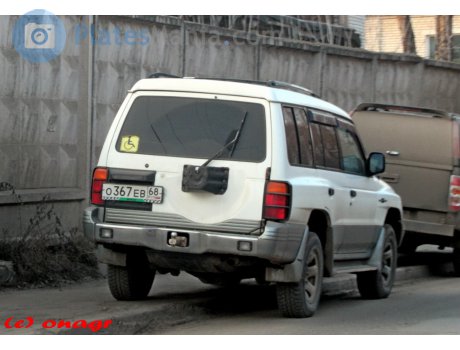 о367ев68, Mitsubishi Montero